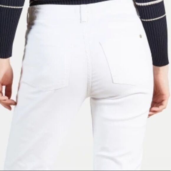 TED
BAKER Gold Bead Embroidered Hem Lillya Dainty Studded Jean retail $175 NWT - Picture 6 of 15